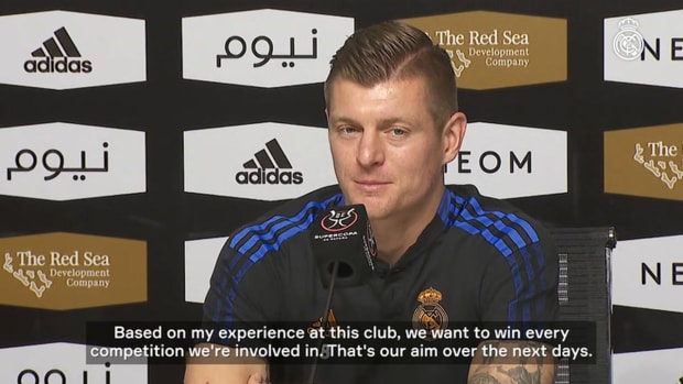 Toni Kroos: 'We want to win every competition we're involved in'